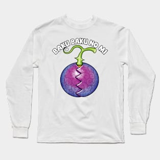 Baku Baku no Mi Devil Fruit Long Sleeve T-Shirt